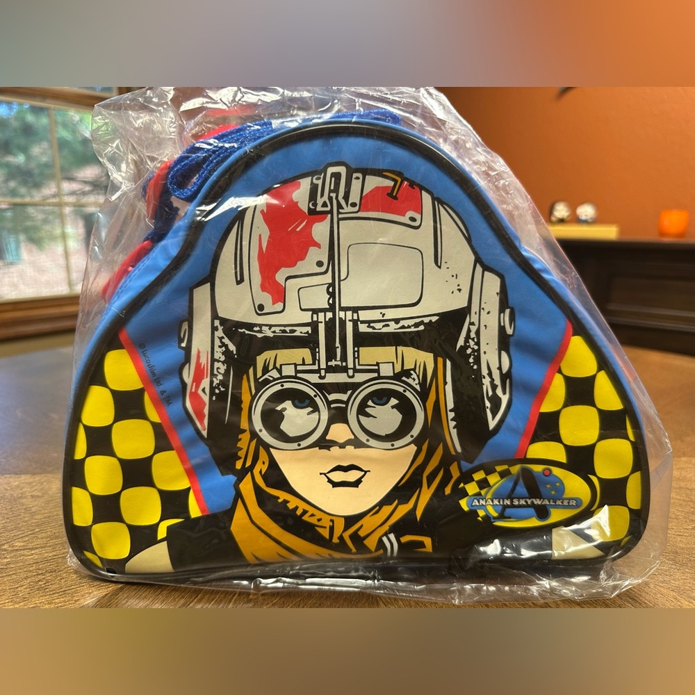 NEW SEALED 1999 Vintage Star Wars Soft Vinyl Lunch Box Set-Anakin Skywalker